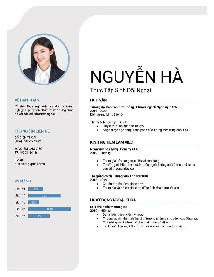 Thông tin cá nhân (Personal Information)
