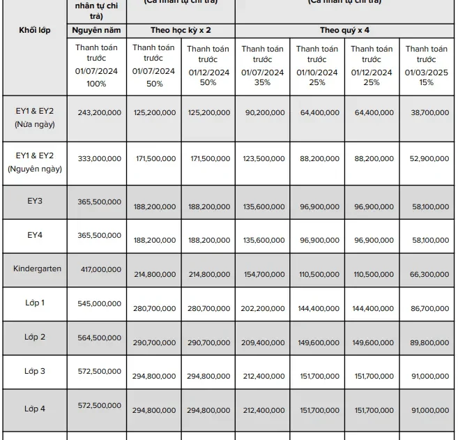 Học phí trường quốc tế tại Việt Nam có đắt không